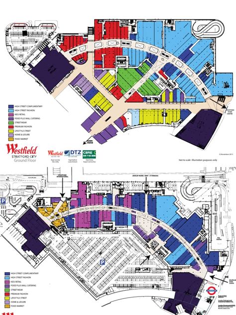 westfield stratford shop map